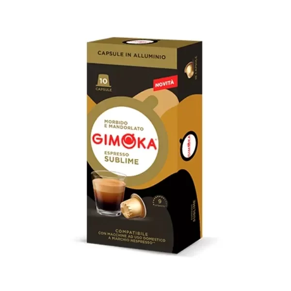 Producto - PACK POR 150 CAPSULAS GIMOKA NESPRESSO (15 cajas, sabores en la descripcion) - 1