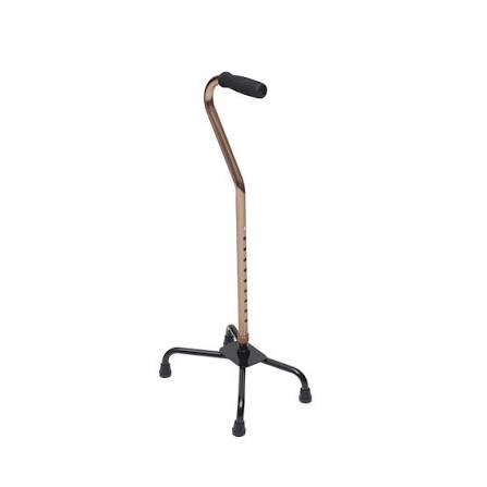 Producto - Bastón Cuádruple De Aluminio Regulable Adultos - 0