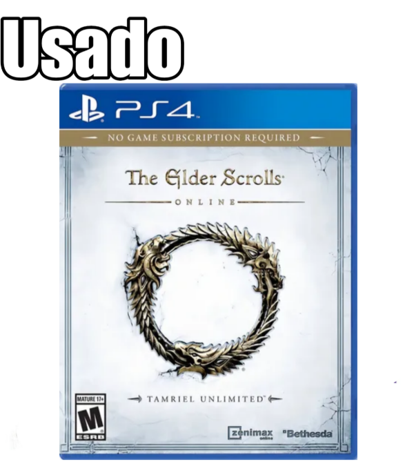 Producto - The Elder Scrolls Online Juego Físico Usado PS4