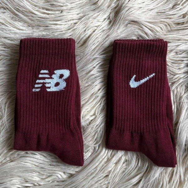 Producto - Medias 3/4 BORDÓ - 1