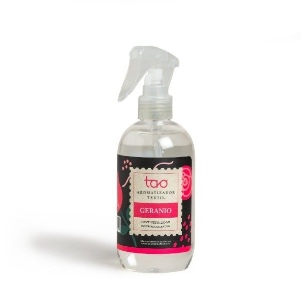 Producto - Aromatizador TAO Textil 250cc- Geranio