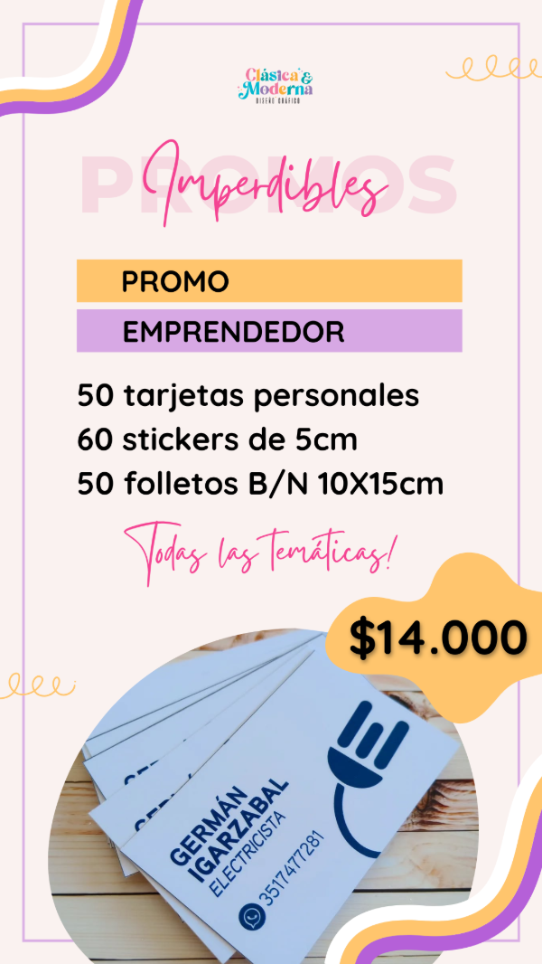 Producto - PROMO EMPRENDEDOR