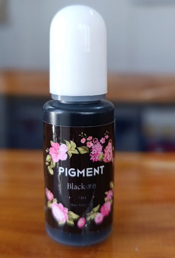 Producto - Pigmento pleno liquido x 10 ml  -color Negro