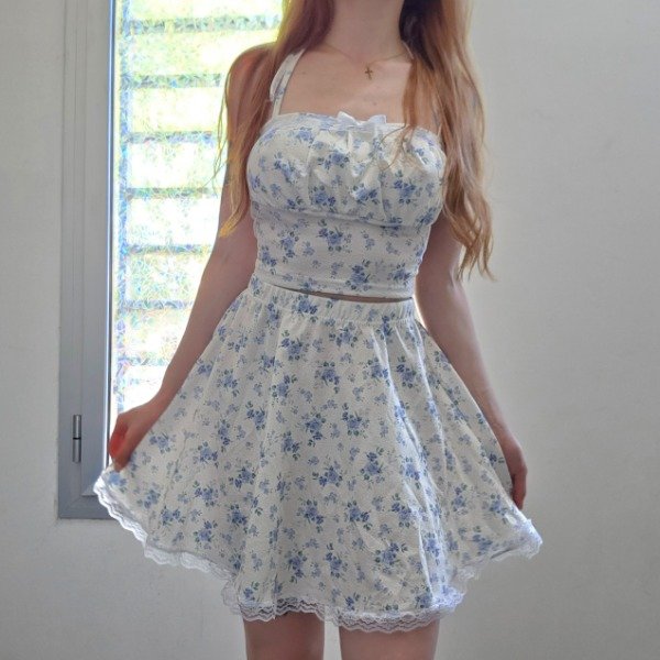 Producto - Set flowers Celeste