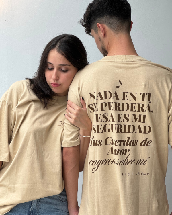 Producto - Tus Cuerdas de Amor - Oversize Tee