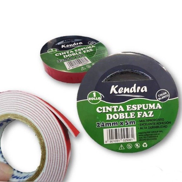 Producto - CINTA/ADH. BIFAZ ESPUMA STIKO 24x5m.