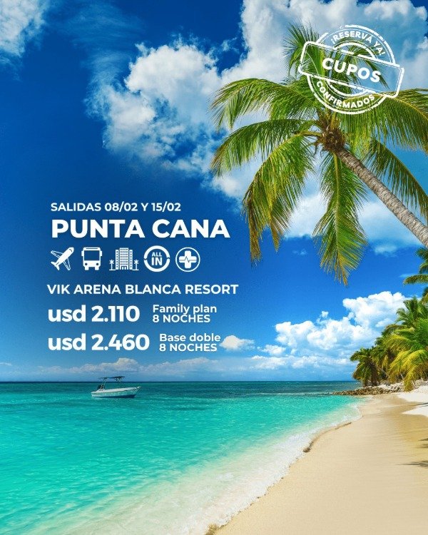 Producto - PUNTA CANA EN FEBRERO