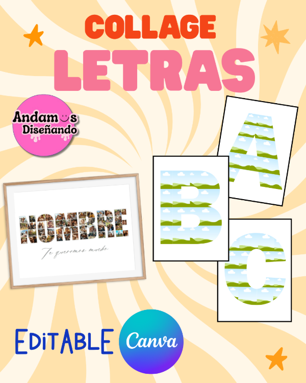 Producto - LETRAS FOTOS COLLAGE