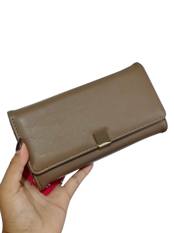 Producto - Billetera importada marron cuadrado