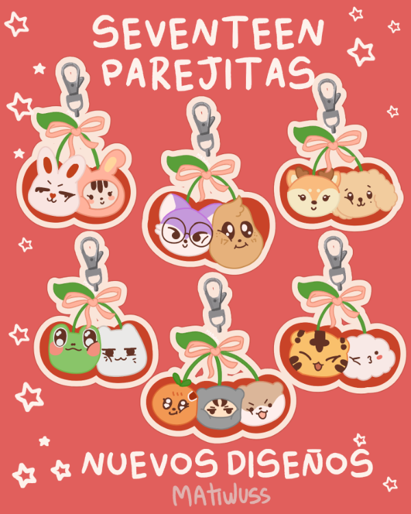 Producto - parejitas miniteen llaveros
