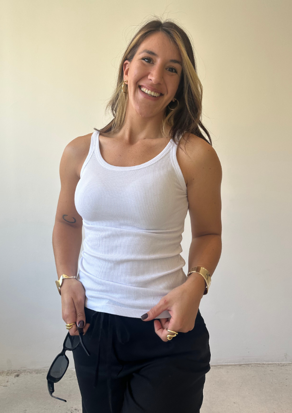 Producto - Musculosa BRISA - Blanco - 2