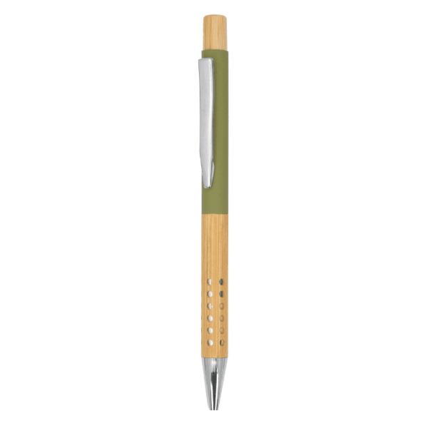 Producto - BOLIGRAFO ALUMINIO Y BAMBOO 24519