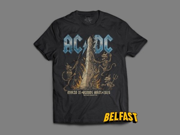 REMERA ACDC argentina 31 de marzo 2026