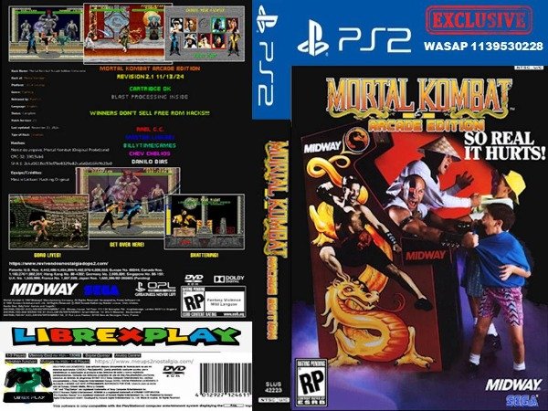 Producto - MORTAL KOMBAT ARCADE EDITION V2.1 (OPL)