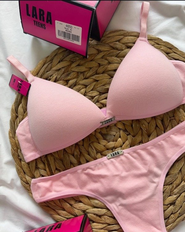 Producto - Triangulito soft algodón rosa T.100