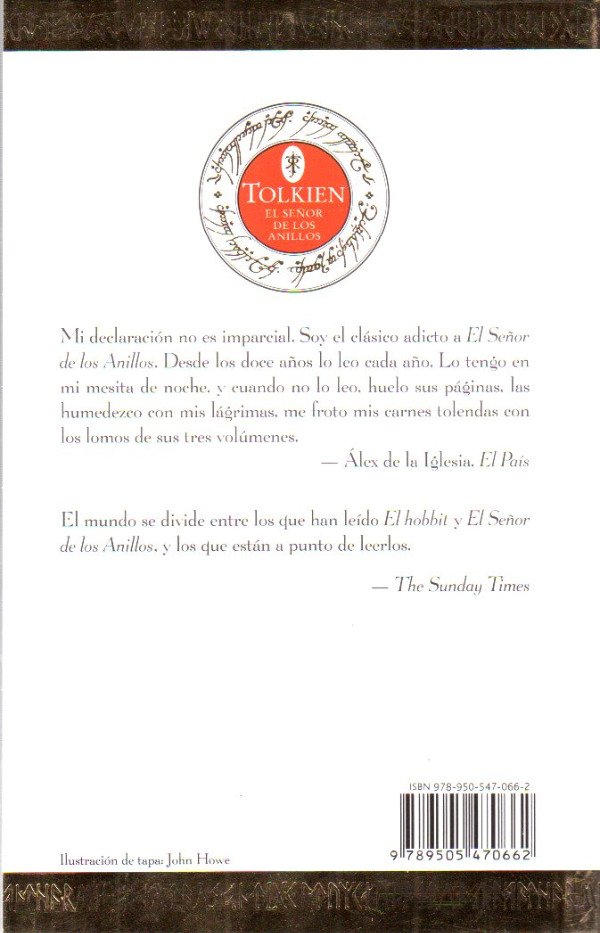 Producto - Tolkien - El señor de los anillos III El retorno del rey - 1
