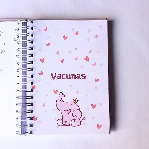 Producto - Cuaderno Pediatrico Elefante Rosa - 6