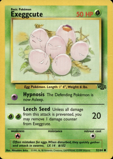 Producto - Exeggcute (52/64) [Jungle Unlimited]