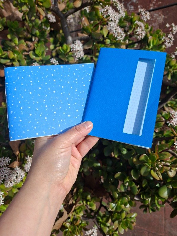 Producto - Pack 2 libretas - Hojas lisas y cuadriculadas- A6