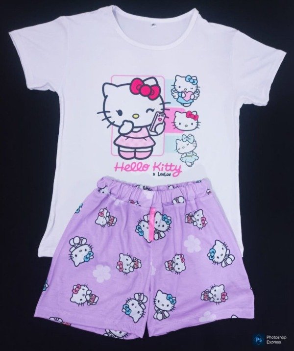 Producto - Pijama Corto HELLO KITTY - COD 754