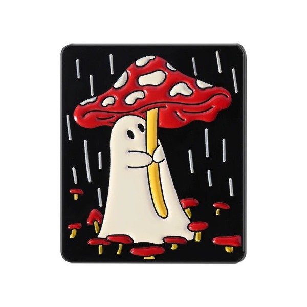 Producto - Pin Fantasma Hongo - lluvia