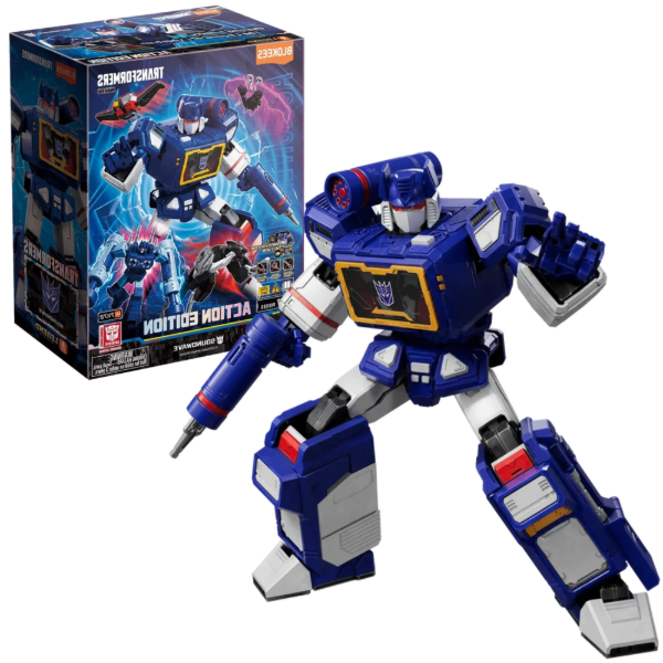 Producto - Blokees Transformers Edición Acción 03 Soundwave Action Edition - 0