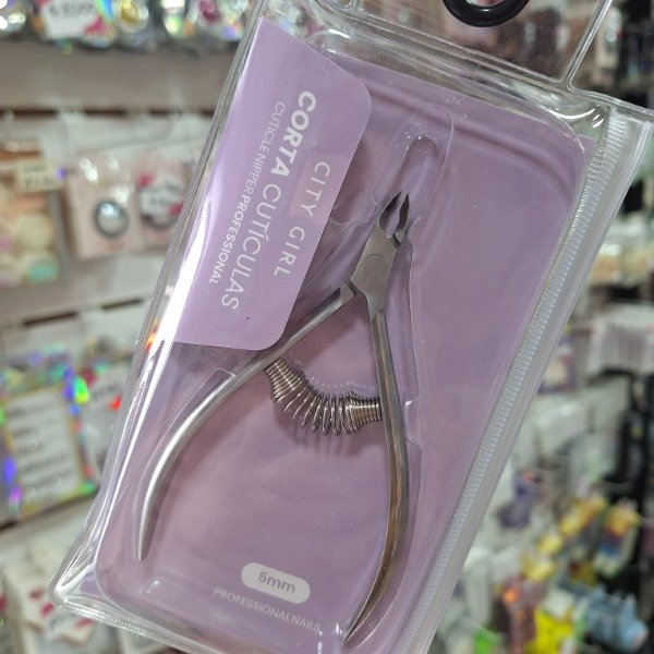 Producto - Cortacuticulas con resorte City Girl