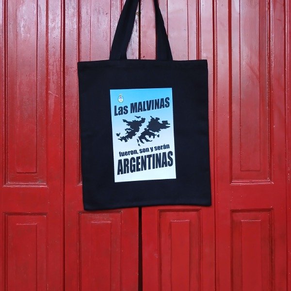 Producto - Malvinas (tote negra)
