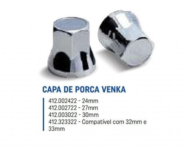 Producto - Tapa tuerca Jetta Hexagonal