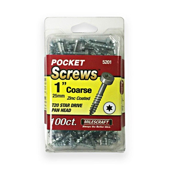 Producto - Milescraft Tornillos 1 Pulgada  Torx 25 Mm X 100 Unidades