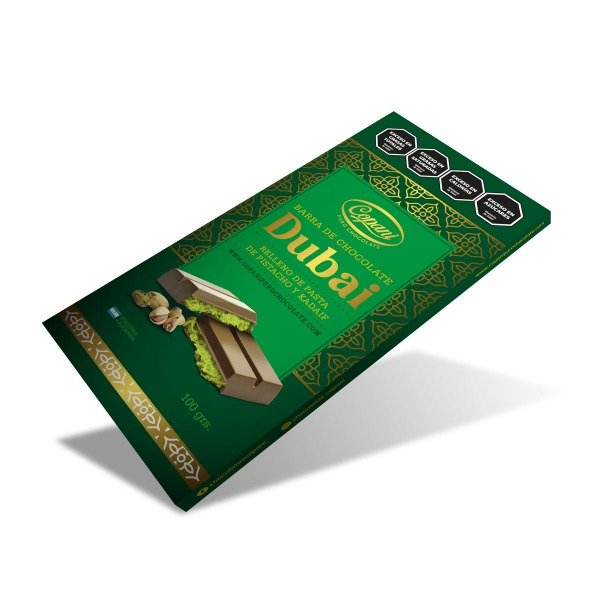 Producto - CHOCOLATE COPANI DUBAI 60GR