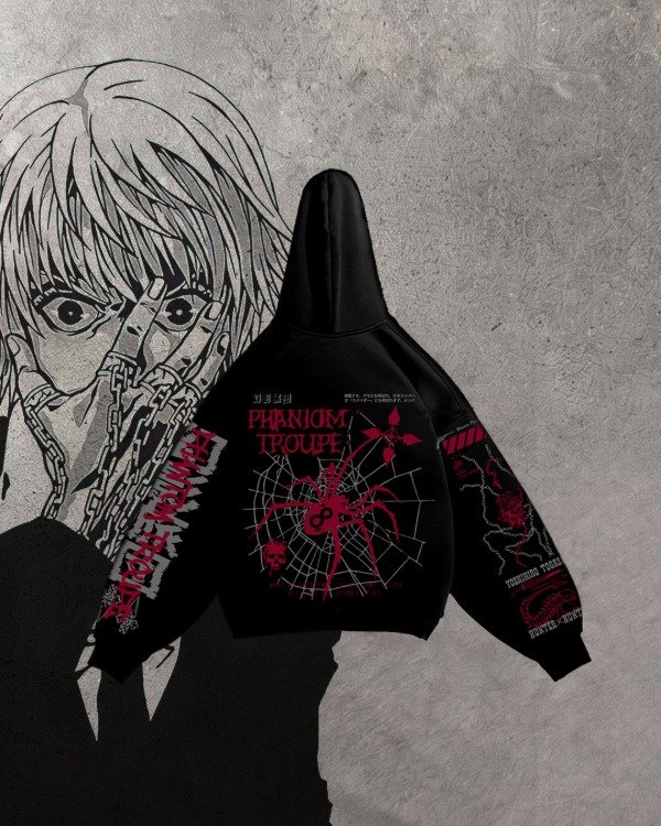 Producto - Buzo Oversize Negro Hunter x Hunter