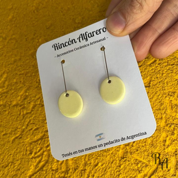 Producto - Pendientes Génova - ovalados chicos