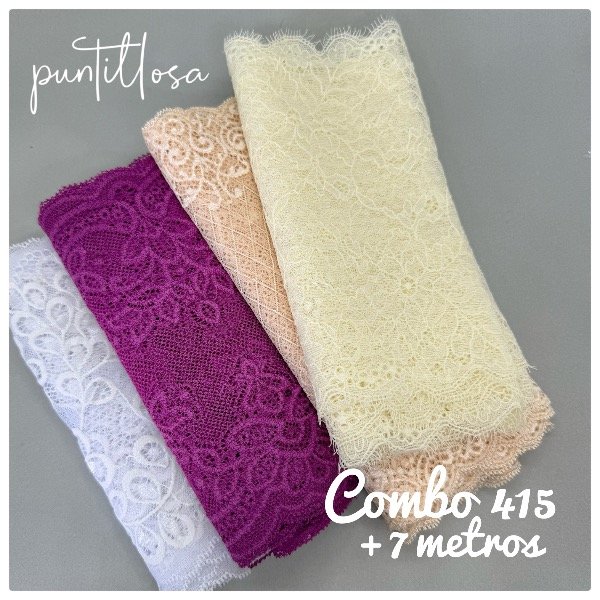 Producto - Combo 415- Puntilla Surtida +7metros