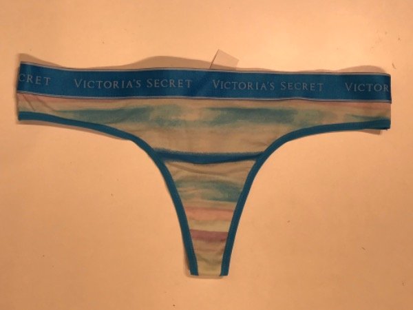 Producto - Bombacha VICTORIA'S SECRET celeste NUEVA c/etiqueta Talle L- PRECIO: 40X