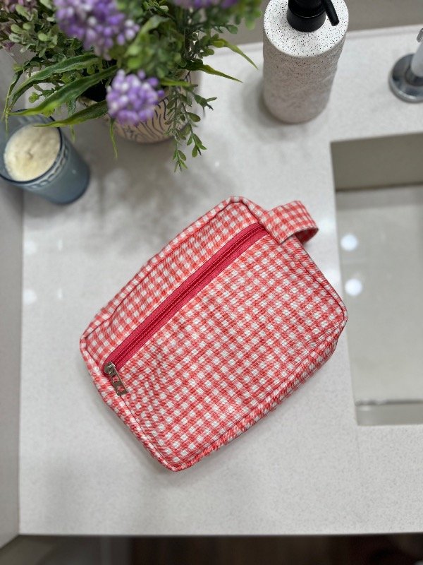 Producto - Necesser Cala Cuadrille Rojo