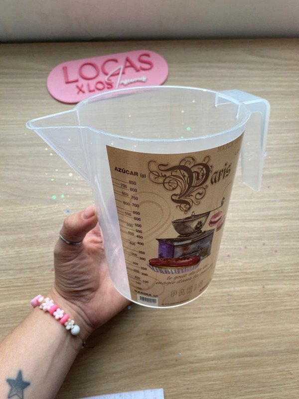 Producto - Jarra medidora plástica 1lit