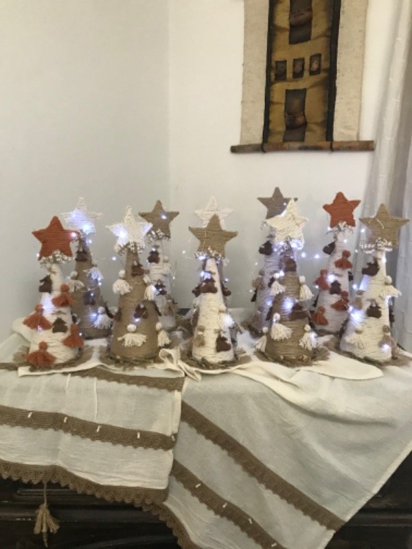 Producto - Arbolito de Navidad artesanal.