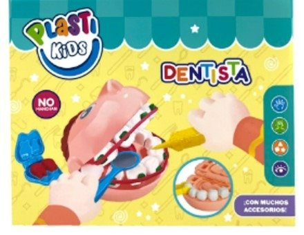 Producto - JUEGO DE MASAS PARA MODELAR CON ACCESORIOS DENTISTA