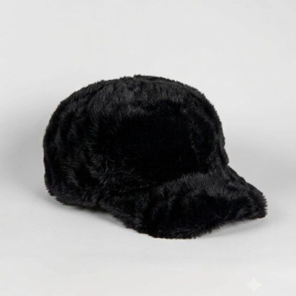Producto - Gorra peluche ajustable Negro - 0
