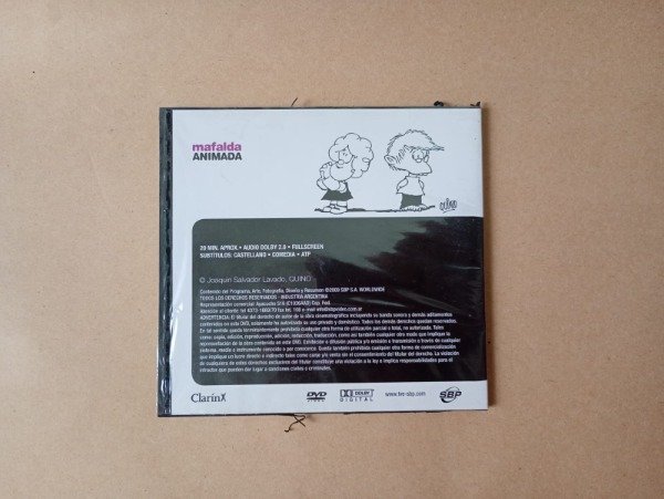 Producto - Mafalda animada #3 - Quino - Clarín SBP 2009 - 1