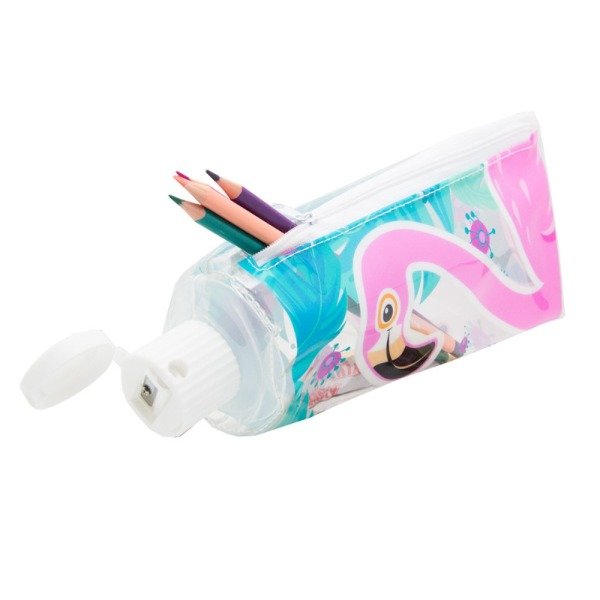 Producto - CARTUCHERA HERMOSURA POMO TRANSPARENTE
