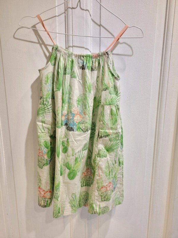 Producto - Vestido LITTLE AKIABARA logo cactus Talle 10 años - PRECIO: 28X