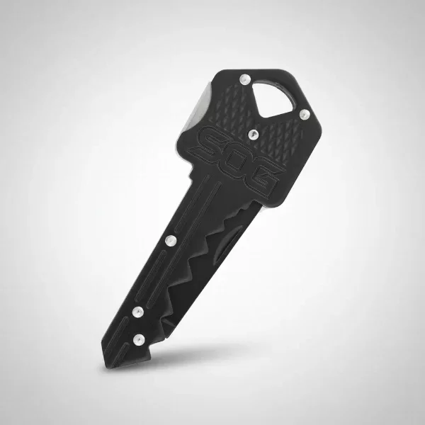 Producto - Llave Mini Navaja Oculto Llavero Tactico Acero Inox Negro