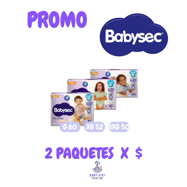 Producto - Promo Babysec Premium 2x
