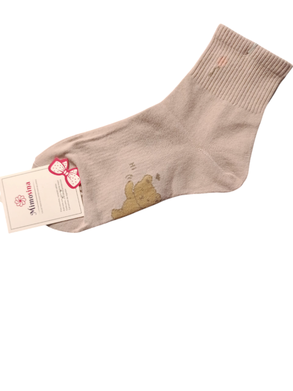 Producto - Medias mimosina 3/4 marrón osito