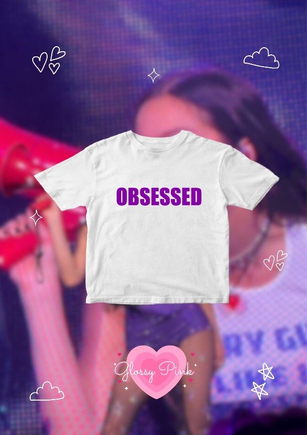 Baby Tee Obsessed - VINILO TEXTIL