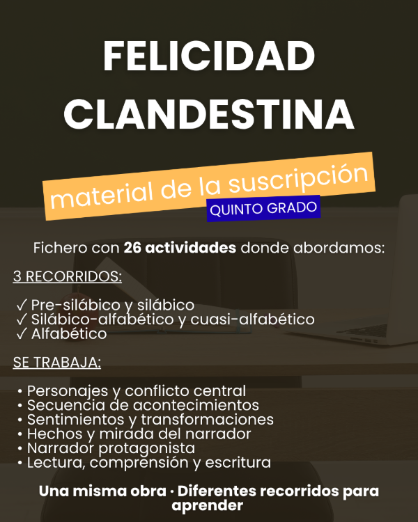 Producto - FELICIDAD CLANDESTINA - FICHERO