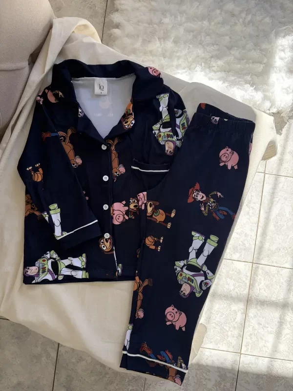 Producto - Pijama camisero niños TOY STORY AZUL - COD 1431