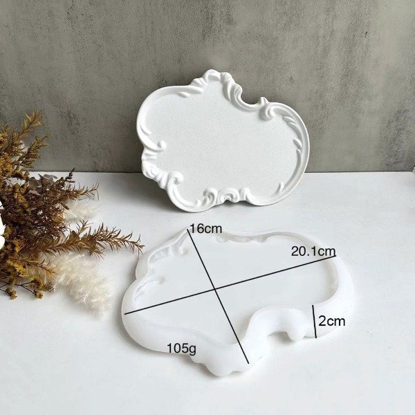 Producto - Molde de silicona Bandeja vintaje N30